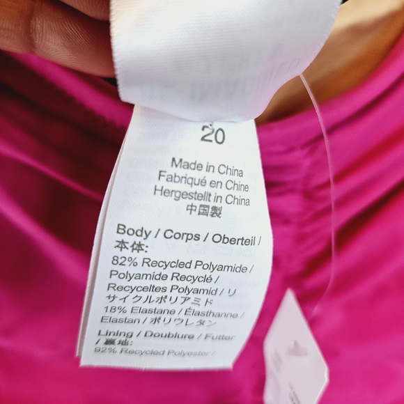 NWT J. Crew Ruched Sweetheart One-Piece Swimsuit size 20 - Picture 13 of 14